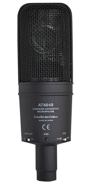 Audio technica ( 鐵三角) / AT4040 大振膜心型指向電容式麥克風（台灣