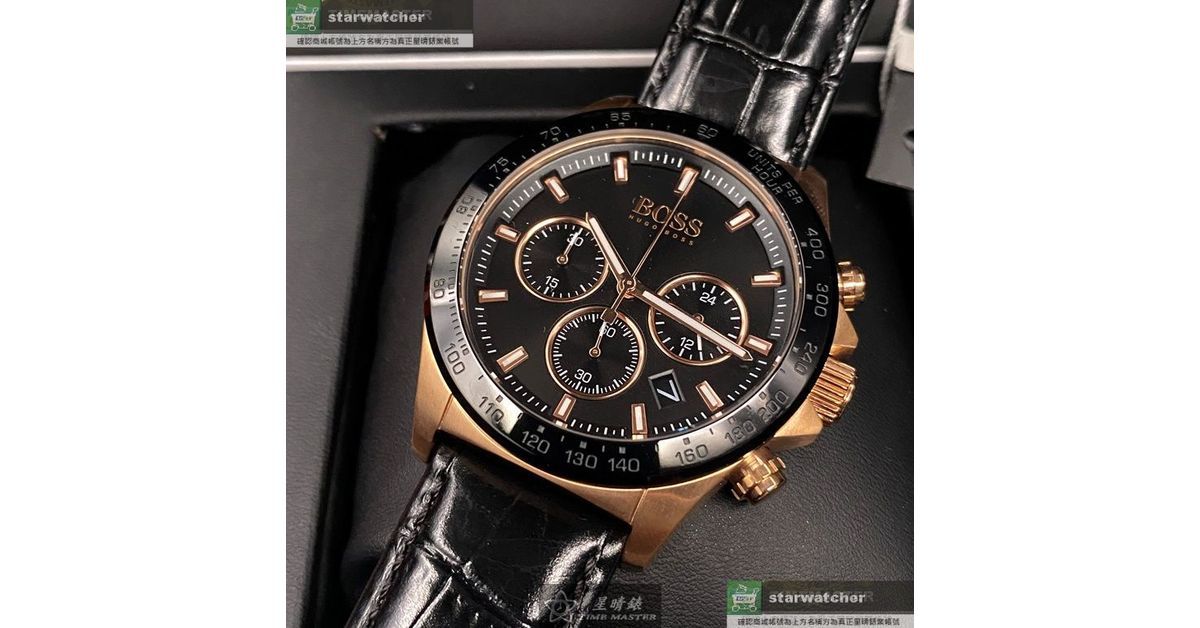 1513218 Hugo Boss Chronograph Rose Gold BOSS手錶,編號HB1513753