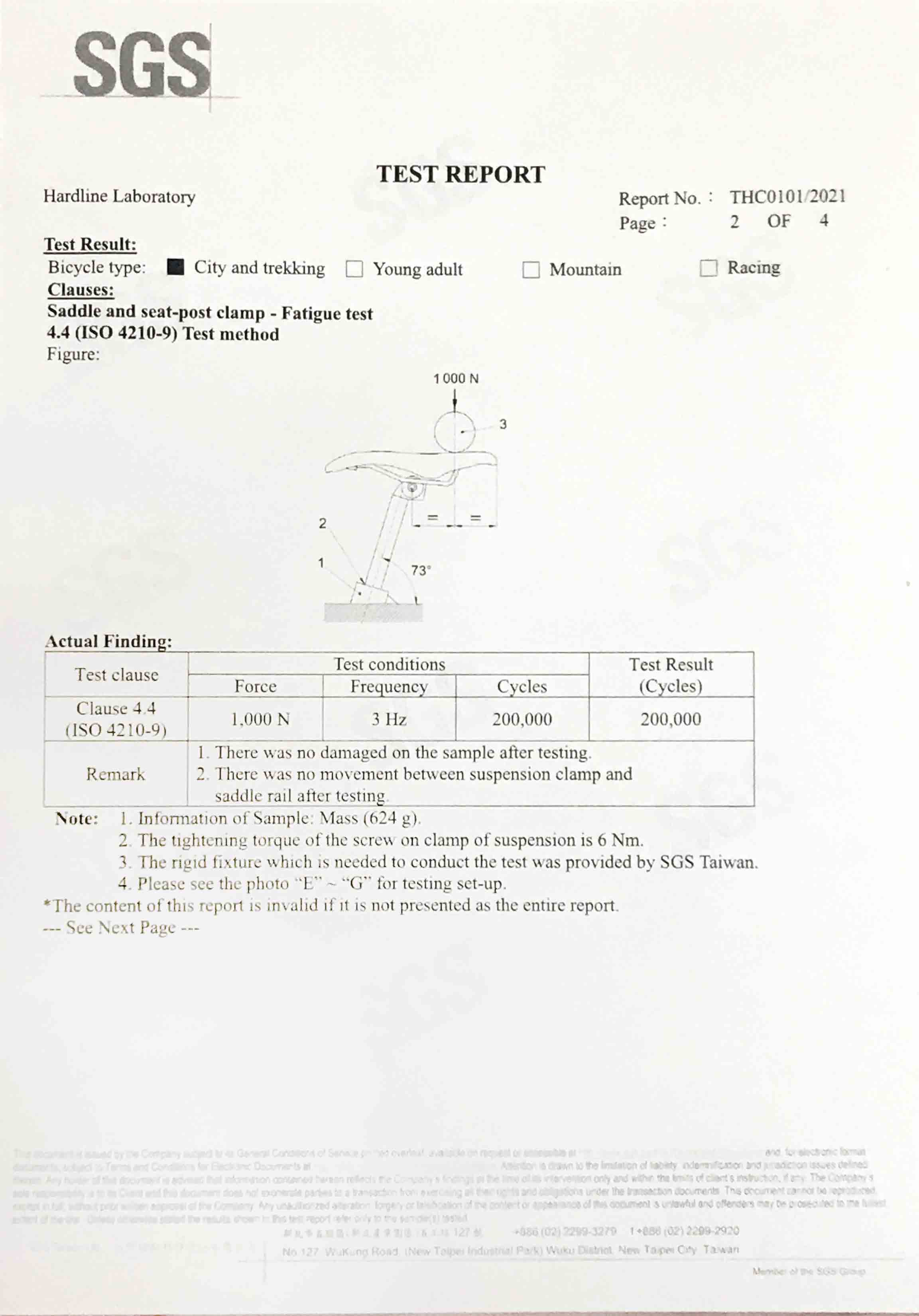 Air Seat SGS fatigue testing diagram 2