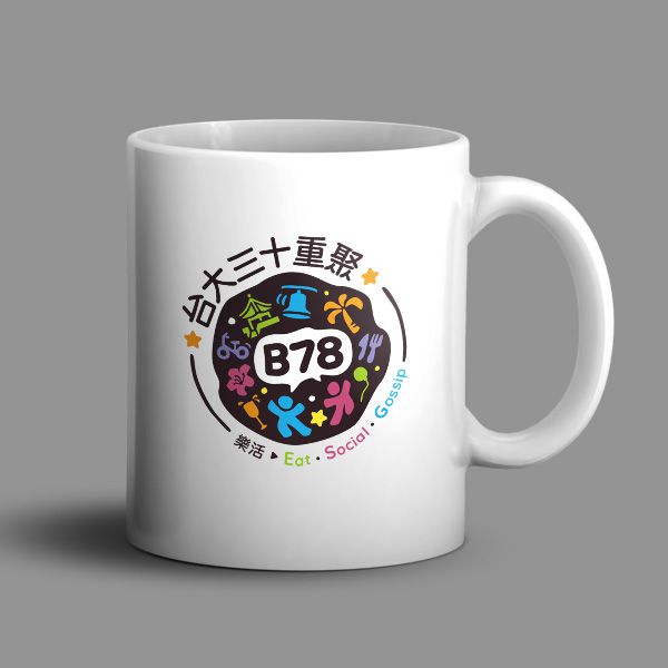 馬克杯(白)_台大B78 三十重聚