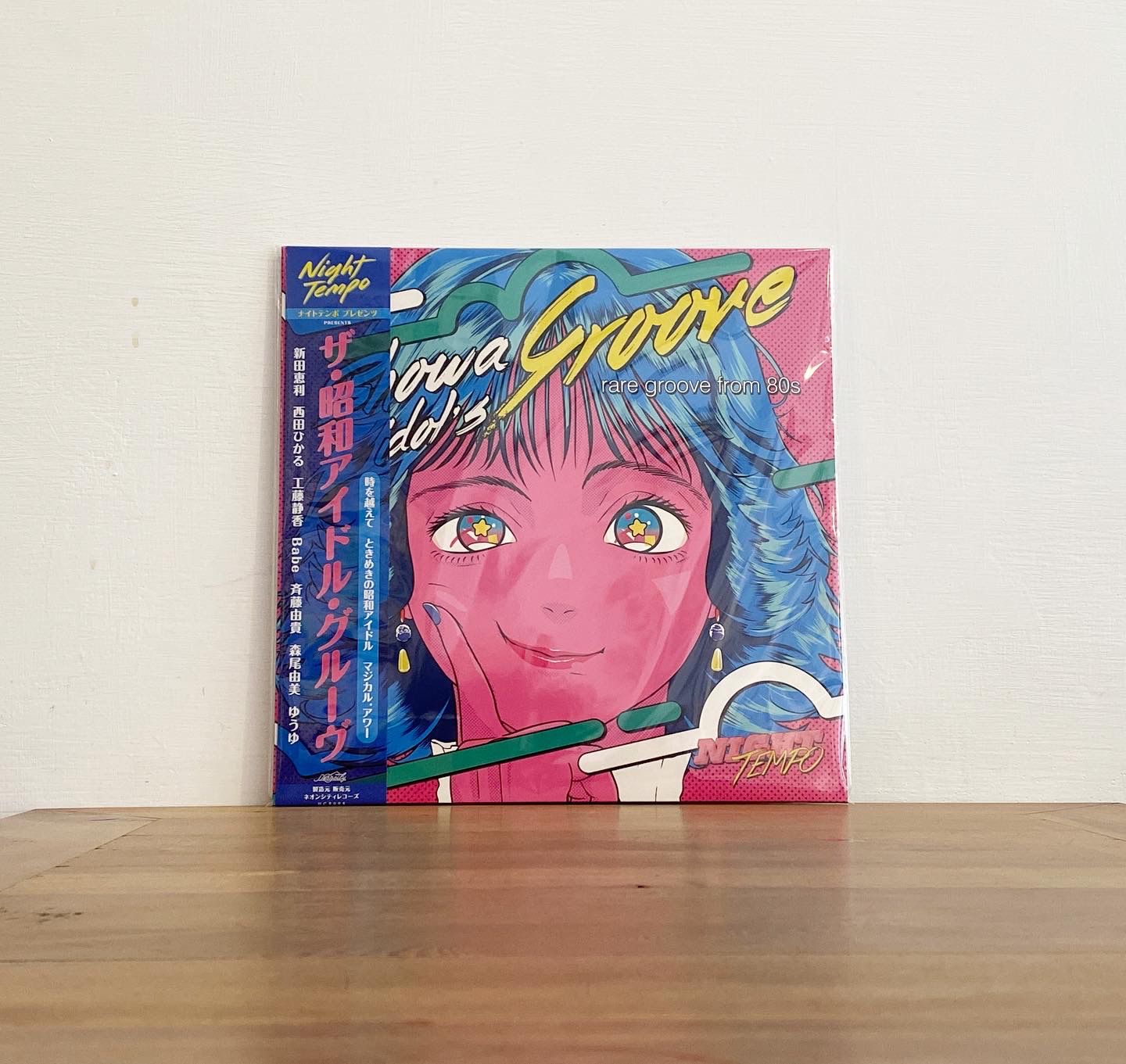 Night Tempo presents The Showa Idol's Groove 限量潑墨彩膠_感傷唱片行