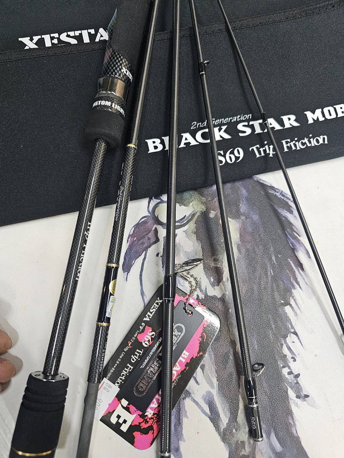 XESTA BLACK STAR 黑星2ND GENERATION MOBILE S69_LUREWORK渥克釣具