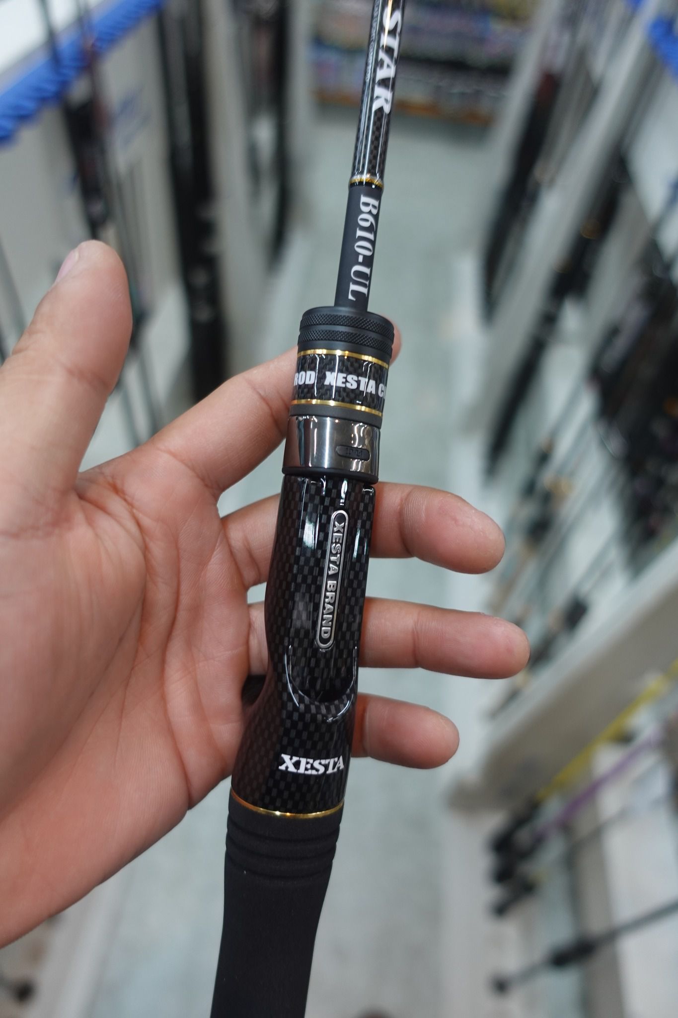 XESTA BLACK STAR SOLID B610-UL (槍柄根魚竿)_LUREWORK渥克釣具
