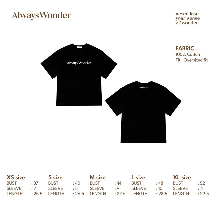 AlwaysWonder Tシャツ Sサイズ Lingling Kwong 新品 AlwaysWonder Tシャツ Sサイズ Lingling Kwong 新品