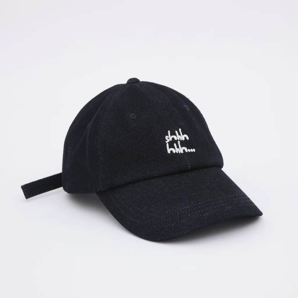 木老闆👱🏻‍♀[代購] ORM個人品牌KEEP SILENT服飾Shhh丹寧系列帽子_木老闆