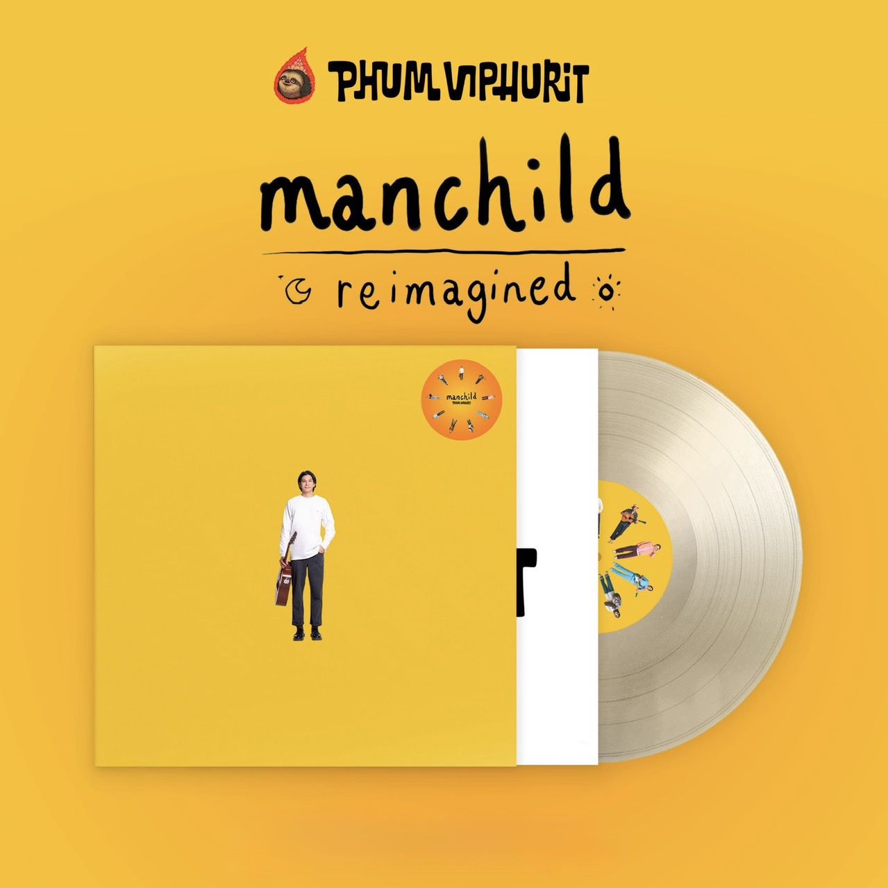 預購｜PHUM VIPHURIT​ - MANCHILD 透明彩膠八週年版​記念版_感傷唱片行
