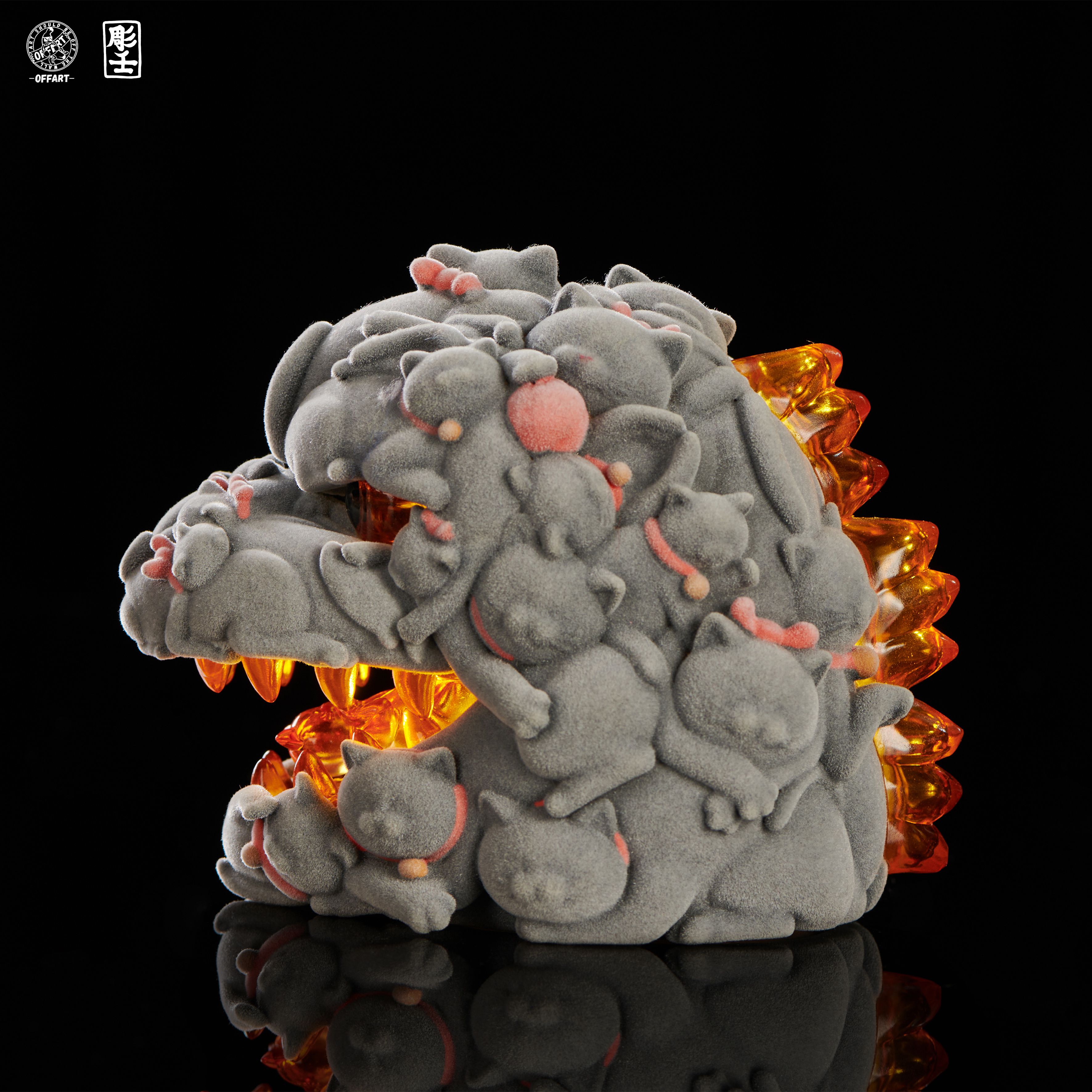預購【百貓紅蓮Mini - 植絨】_OFF ART Taiwan