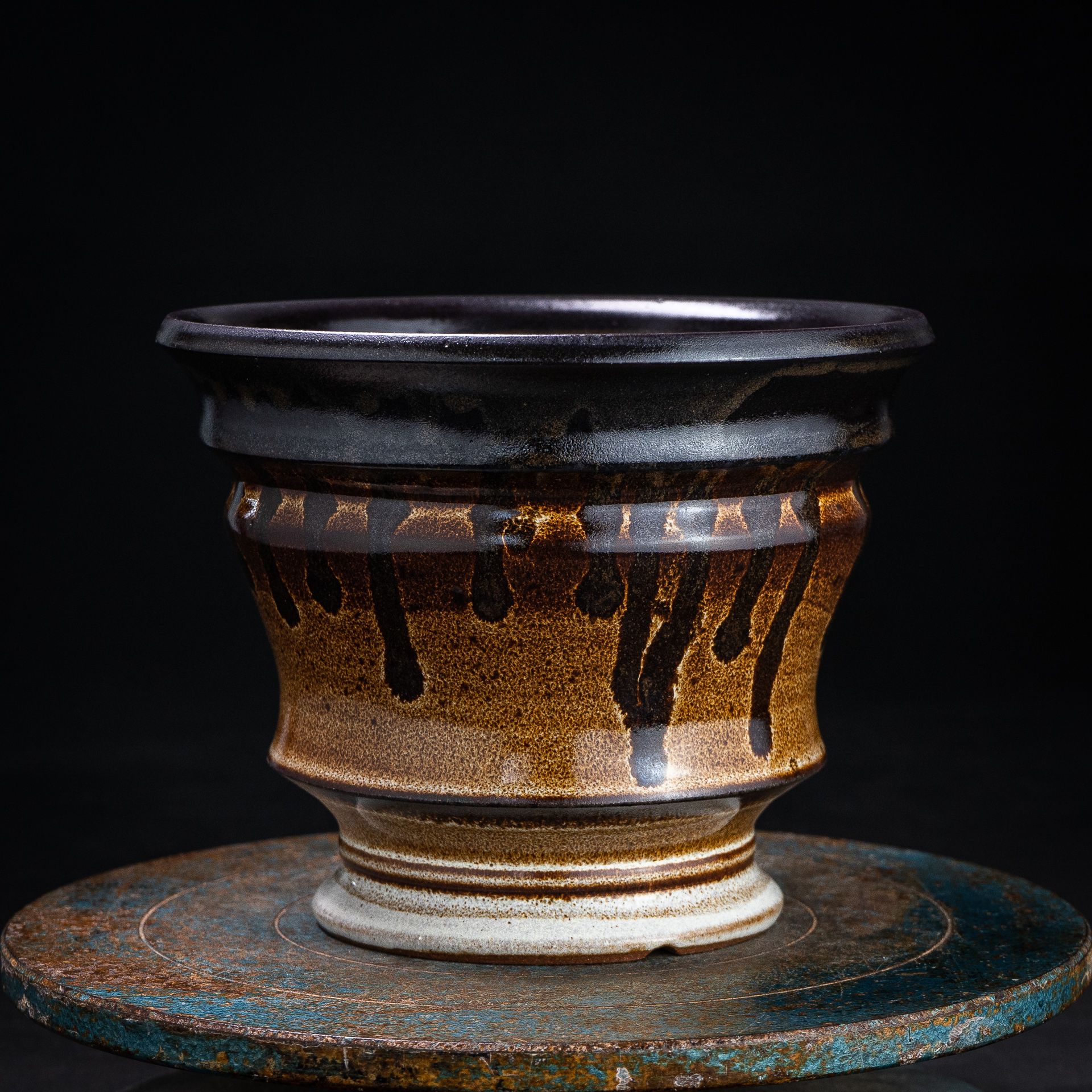植木鉢 xiao.pottery / 蕭窯生活工作室 ブラウン 【公式通販】