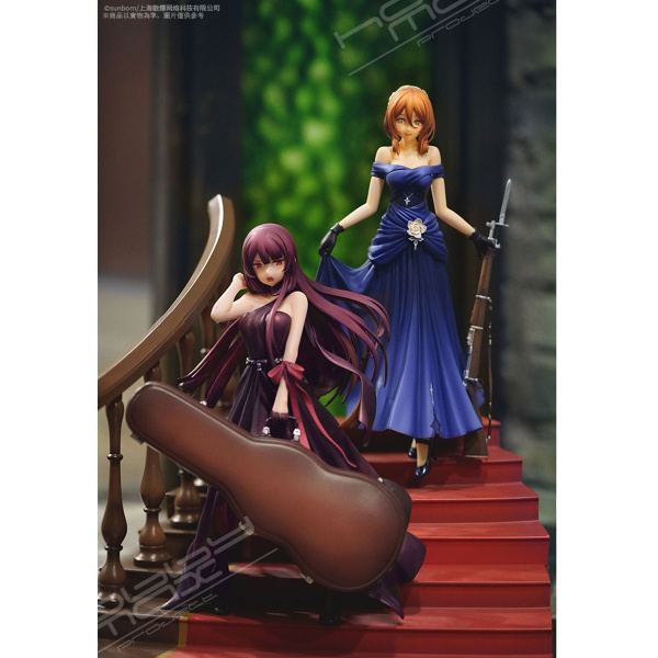 少女前線1/8 春田燈火下的女王Ver.(含繁中版伺服器傢俱特典[永夜酒架