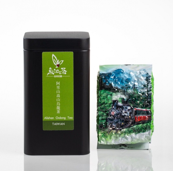 魚池有茶｜阿里山高山烏龍茶150g優雅時尚茶葉罐《預購》_無可挑Tea