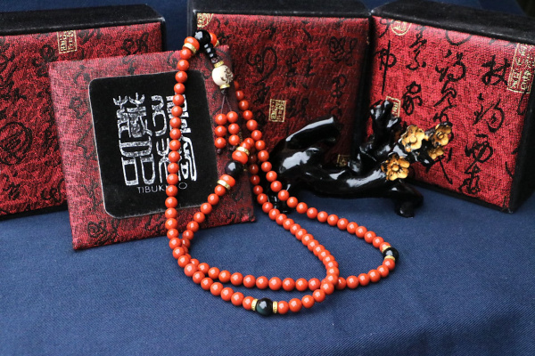 台灣德榕藏品｜精品柿子紅南紅瑪瑙6mm 108顆｜原礦無染色黑曜石｜白玉