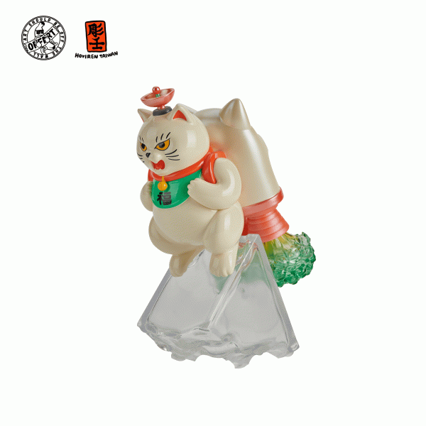 紅蓮・百猫　全身版　モンスター　特撮　怪獣　フィギュア　ソフビ　アートトイ 百貓紅蓮-全身型態】_OFF ART Taiwan