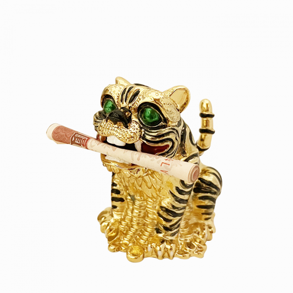 虎爺ページ 招財咬錢虎-虎爺(彩繪版)｜超級招財神獸-能咬硬幣的虎爺_鴞遙翱創