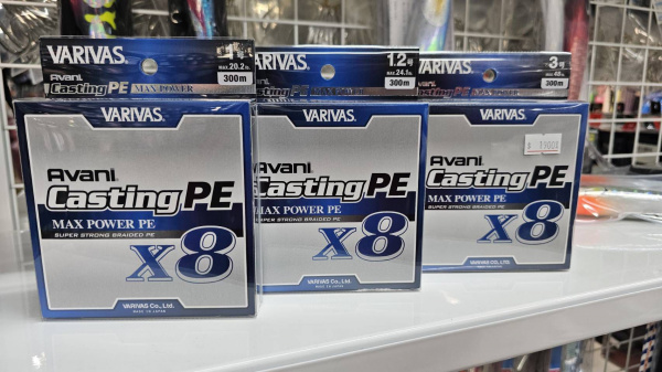 VARIVAS Avani Casting PE Max Power X8_LUREWORK渥克釣具