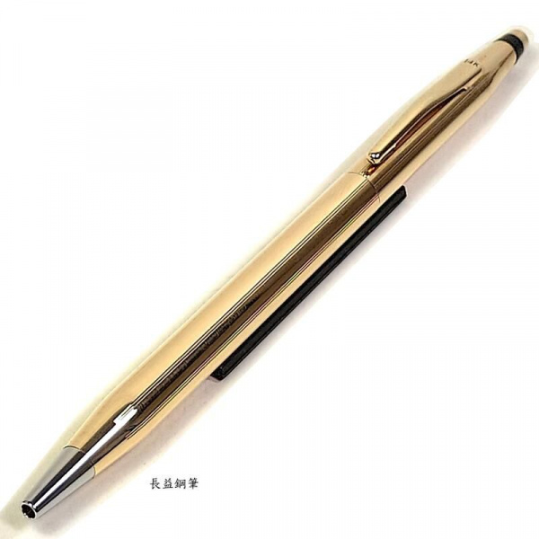 長益鋼筆】cross 高仕經典世紀classic Century Gold 純14k金原子筆1982