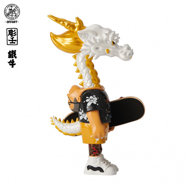 龍 白龍 置物 SHINGO 預購【人中之龍x鐵牛-白精汁龍】_OFF ART Taiwan
