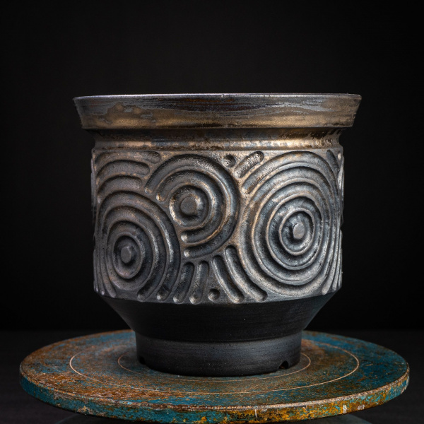 植木鉢 xiao.pottery / 蕭窯生活工作室 ブラウン 【公式通販】