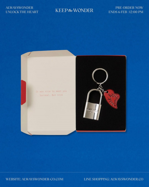 木老闆👱🏻‍♀[現貨] LINGORM聯名KEEP the WONDER系列周邊商品-鎖/鑰匙